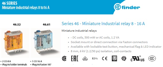 Finder 77 Series Solid State Relays